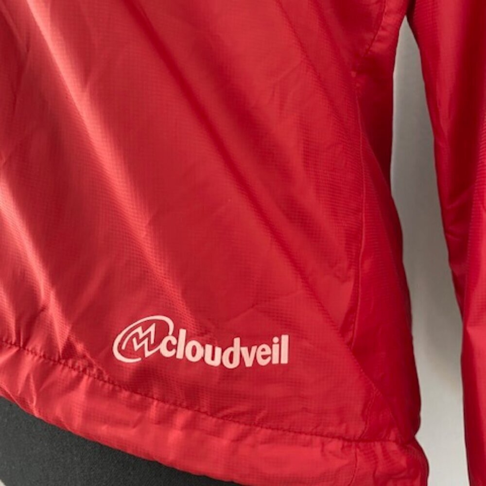 Cloudveil Red Packable Vented Biking Windbreaker … - image 7